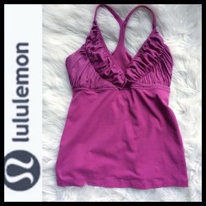 Lululemon Ruched Racerback Tank